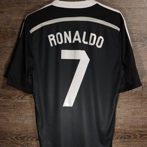 Adidas Real Madrid Cristiano Ronaldo Black Jersey